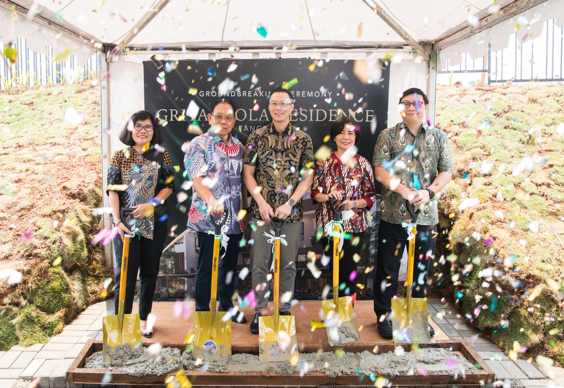 Griya Idola Gelar Groundbreaking Hunian Eksklusif